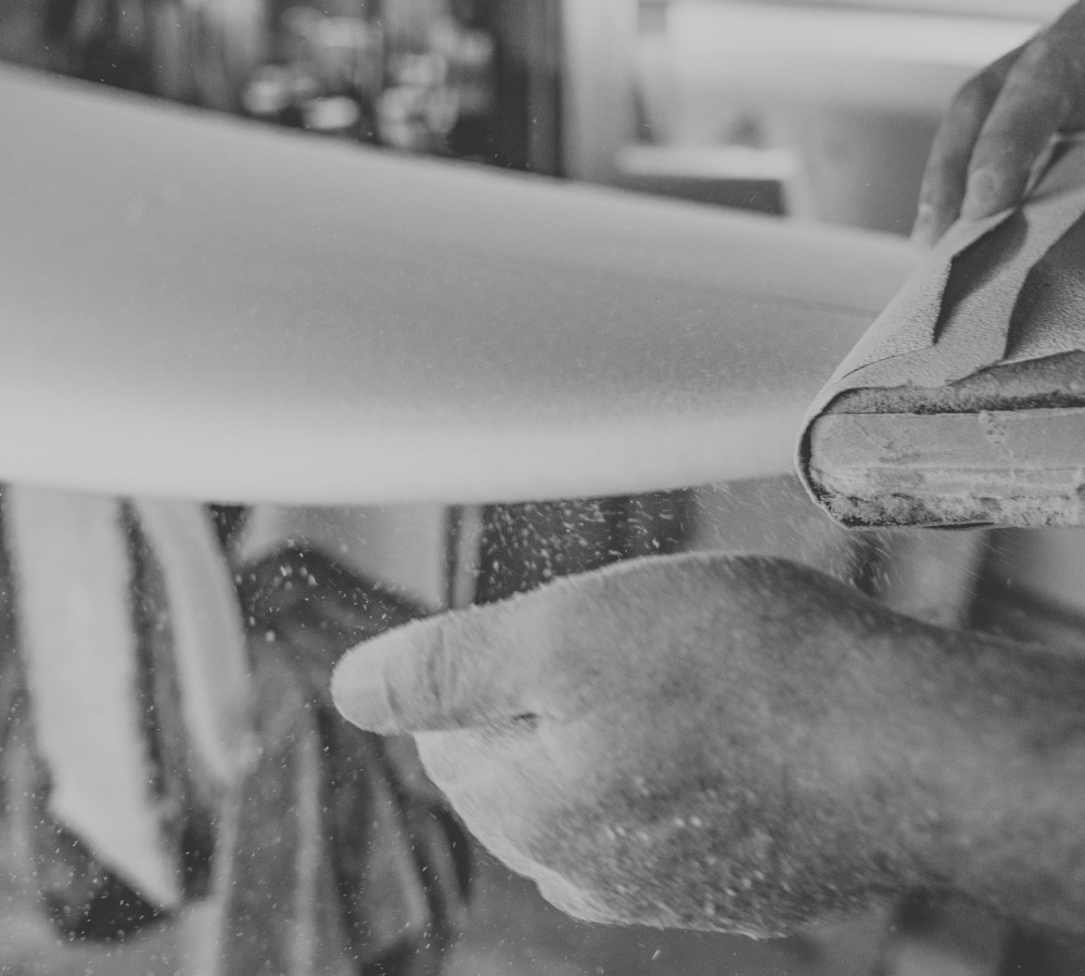 Board Building FULL EXPERIENCE: Hand Shaping Class 200 + Poly or Carbon Laminating 100