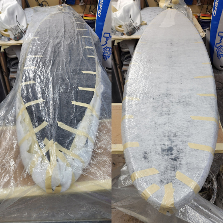 Board Building FULL EXPERIENCE: Hand Shaping Class 200 + Poly or Carbon Laminating 100