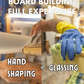 Board Building FULL EXPERIENCE: Hand Shaping Class 200 + Poly or Carbon Laminating 100
