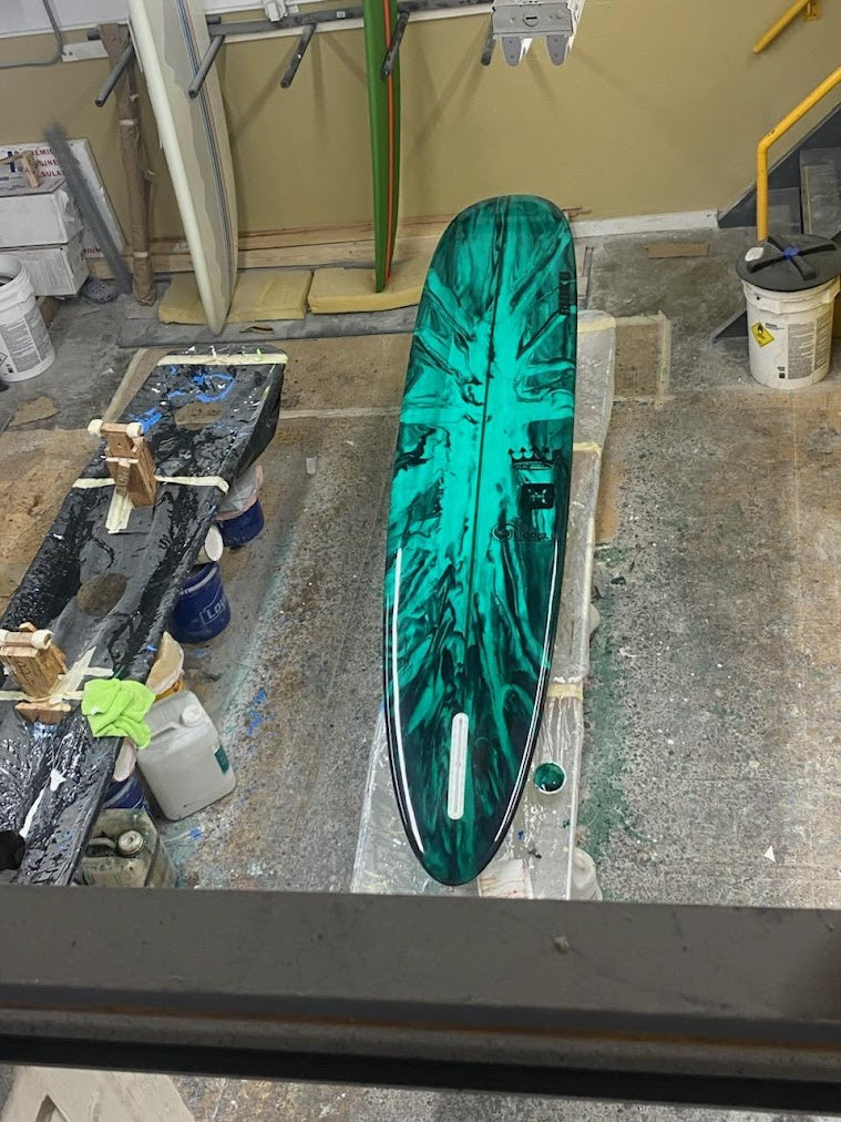 Board Building FULL EXPERIENCE: Hand Shaping Class 200 + Poly or Carbon Laminating 100